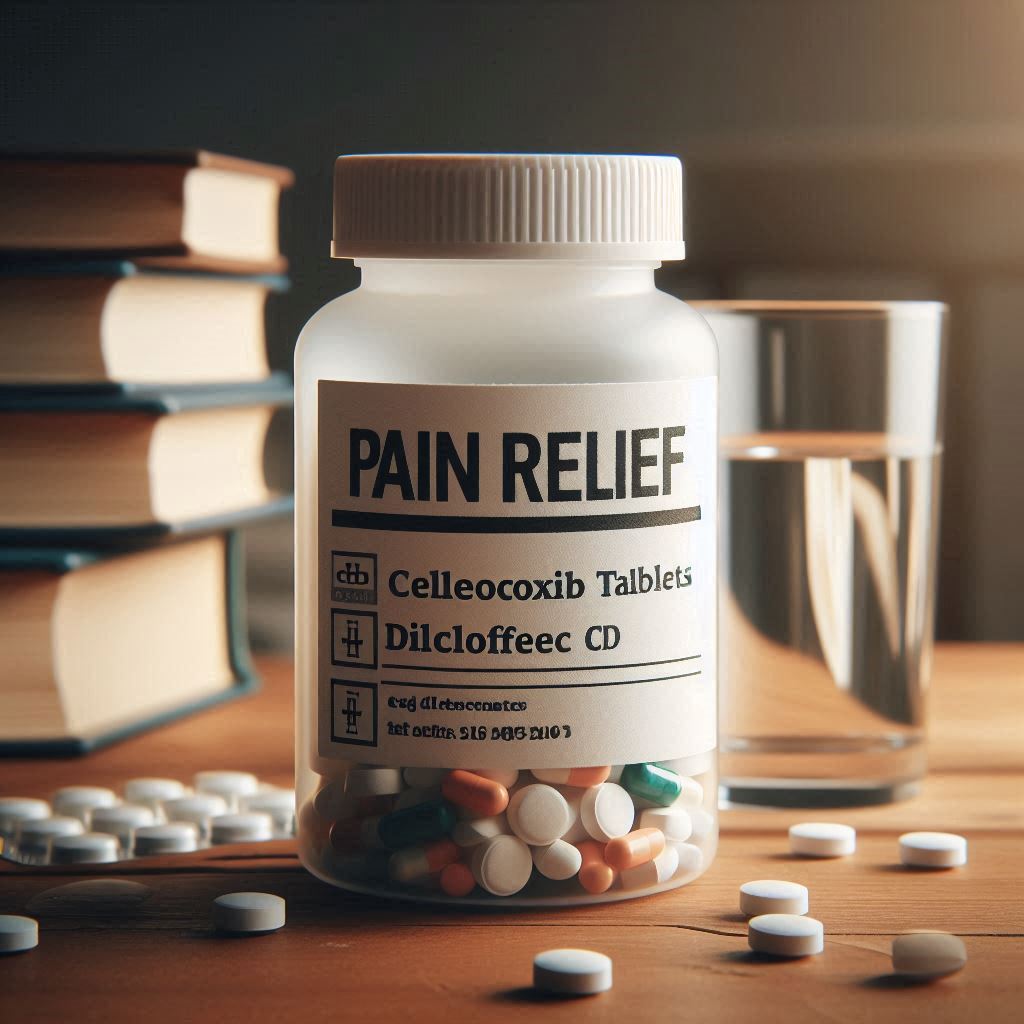 قرص دیکلوفناک وسلکسیب یک مسکن قوی برای کاهش درداستفاده می شود