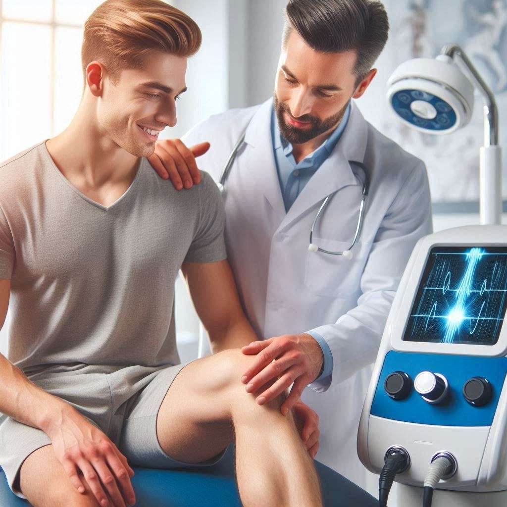 اقایی که توسط پزشک معالج تحت درمان شاک ویوتراپی قرار گرفته