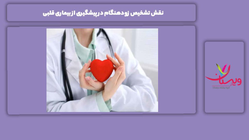 نقش تشخیص زودهنگام در پیشگیری از بیماری قلبی