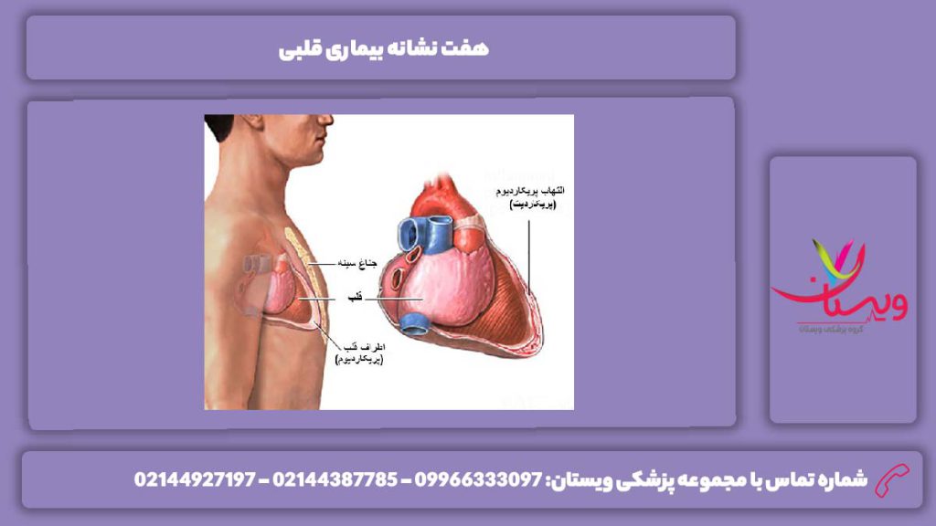 هفت نشانه بیماری قلبی